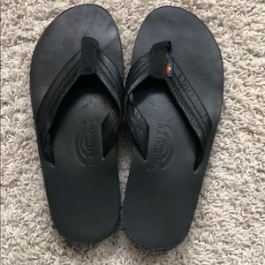 Men’s rainbow flip flop sandals
